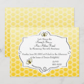 ビーに甘いママ 招待状 (正面/裏面)