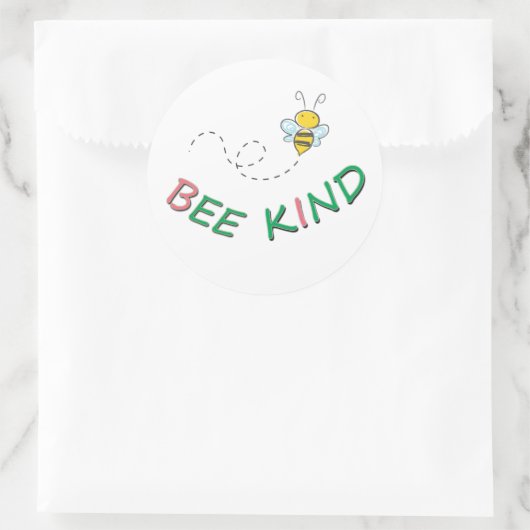 ビーの種類 – おもしろい引用文やる気を起こさせることわざとアート ラウンドシール (バッグ)