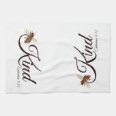 ビーの親切 キッチンタオル (横)