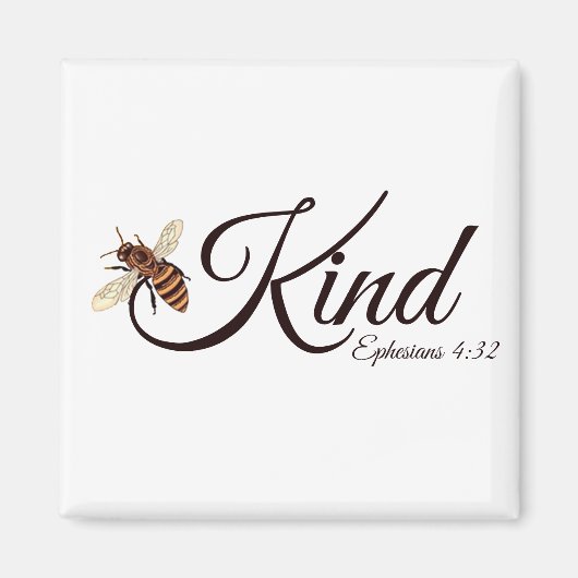 ビーの親切 マグネット (正面)