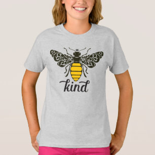 ビーの親切 優しい 華美 Bee Tシャツ
