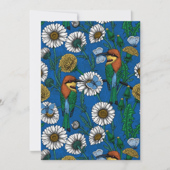 ビーは青で食べる (正面)