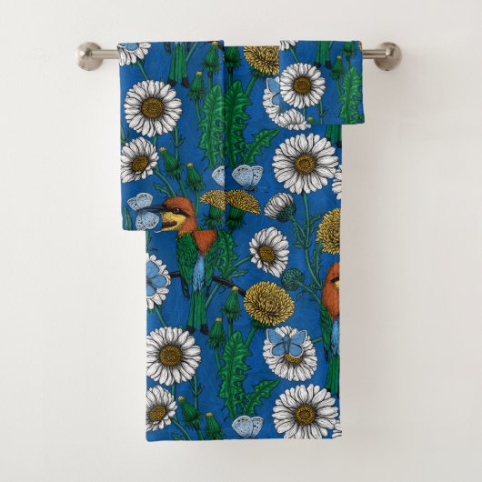 ビーは青で食べる バスタオルセット (インサイチュ)