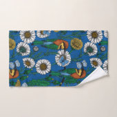 ビーは青で食べる バスタオルセット (ハンドタオル)