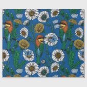 ビーは青で食べる ラッピングペーパー (フラット)