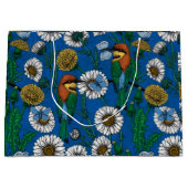 ビーは青で食べる ラージペーパーバッグ (正面)