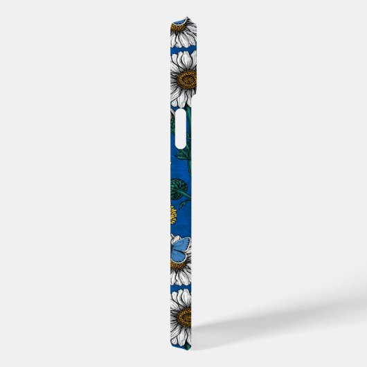 ビーは青で食べる Case-Mate iPhoneケース (裏面 / 右)