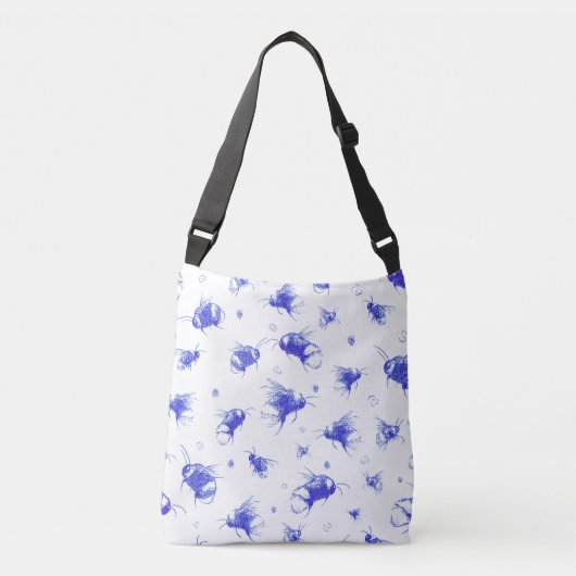 ビーをテーマにしたクロスボディバッグ | 女性への贈与 クロスボディバッグ (正面)