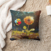 ビーを見ろ！ クッション (ブランケット)