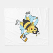 ビーアイスホッケーアイスホッケースティック フリースブランケット (正面(横))