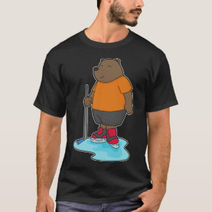 ビーアイスホッケーアイスホッケースティック Tシャツ