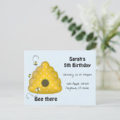 ビーアウパーティの招待状 インビテーションポストカード