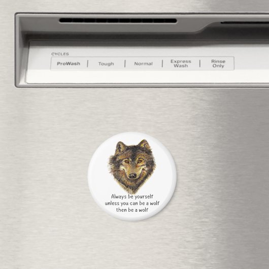 ビーアウルフおもしろい感動的引用文 マグネット (インサイチュ (食洗機))
