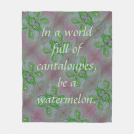 ビーアスイカフリースブランケット フリースブランケット