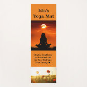 ビーアットピース名前をカスタムする&フォトヨガマット ヨガマット (正面)