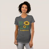 ビーアヒマワリタイポグラフィ Tシャツ (正面フル)