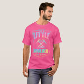 ビーアリトル大きい石美的ロック登山パン Tシャツ (正面フル)