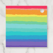 ビーアンドブメリーライトレインボーカスタムクリスマスパーティー フェイバータグ (裏面)