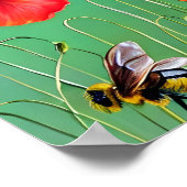 ビーアンドレッドポピー ポスター (角)