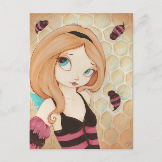 ビーア – ファンタジーと蜂 ポストカード (正面)