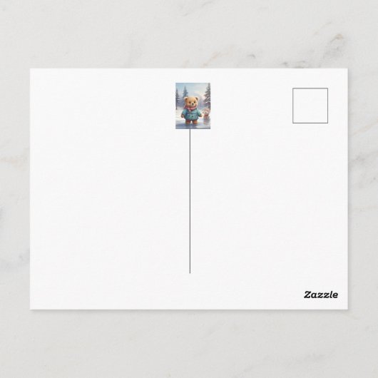 ビーア ベア ポストカード (裏面)