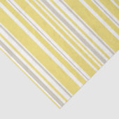 ビーイエローとグレーの幾何学的カスタム 薄葉紙 (詳細)