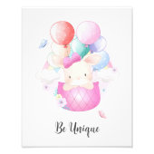 ビーイユニークマル子供部屋ウォールアート フォトプリント            (正面)