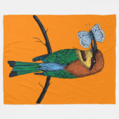 ビーイーター フリースブランケット (正面(横))