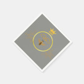 ビーウィズクラウンナプキンス紙 スタンダードカクテルナプキン (角)