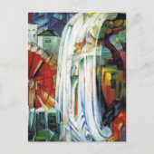 ビーウィッチミルフランツマルク抽象芸術 ポストカード (正面)