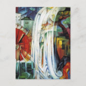 ビーウィッチミルフランツマルク抽象芸術 ポストカード (正面)