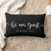 ビーウゲストカスタム文字ファミモダンリ ランバークッション (ブランケット)