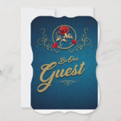 ビーウゲスト婚約パーティ招待状 (裏面)