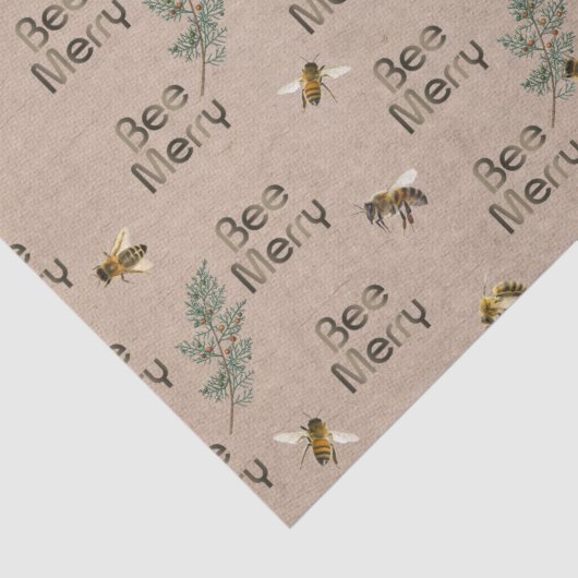 ビーエバーメリーグリーンクラフトホリデークリスマス 薄葉紙 (詳細)