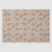 ビーエバーメリーグリーンクラフトホリデークリスマス 薄葉紙 (正面)