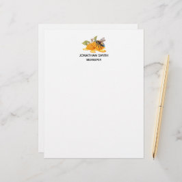 ビーエレガントチ付きミツバチ レターヘッド