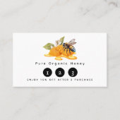 ビーエレガントチ付きミツバチ ロイヤリティカード (正面)