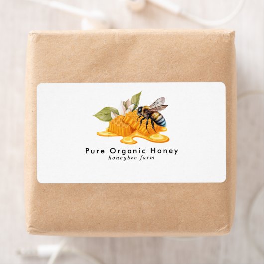 ビーエレガントチ戻り付きミツバチ ラベル (インサイチュ)