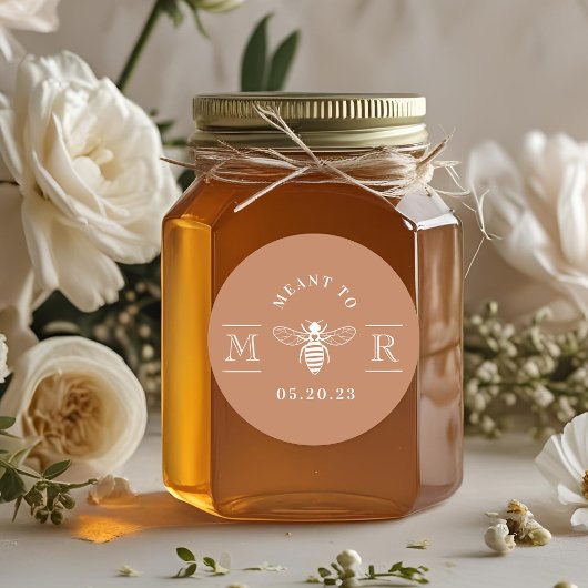 ビーエレガントト結婚式の引き出物テラコッタ ラウンドシール