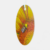 ビーオンアサンフラワーオーナメント メタルオーナメント (正面左)