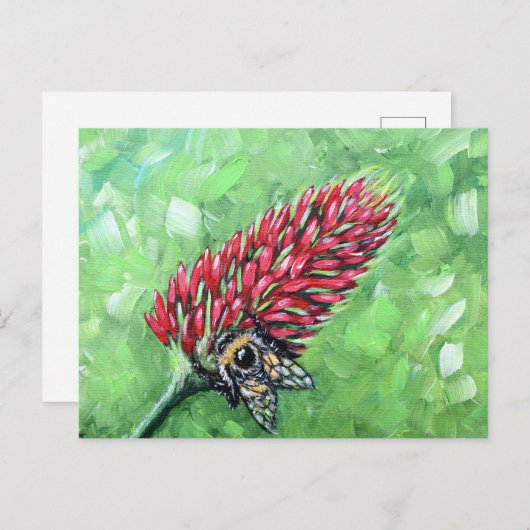 ビーオンクリムゾンクローバー絵画ズ ポストカード (正面/裏面)