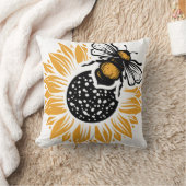 ビーオンサンフラワーホームデコール クッション (ブランケット)