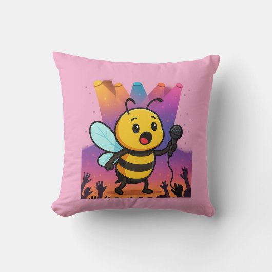 ビーオンステージラップの- Vibes クッション (正面)