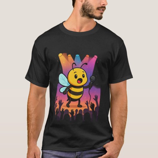 ビーオンステージラップの- Vibes Tシャツ (正面)