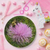 ビーオンチスルフラワー自然 ペーパープレート (パーティー)