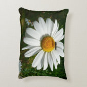 ビーオンデイジーアラスカ夏の自然写真 アクセントクッション (裏面(縦))