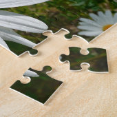 ビーオンデイジーアラスカ夏の自然写真 ジグソーパズル (側面)