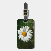 ビーオンデイジーアラスカ夏の自然写真 ラゲッジタグ (正面縦)