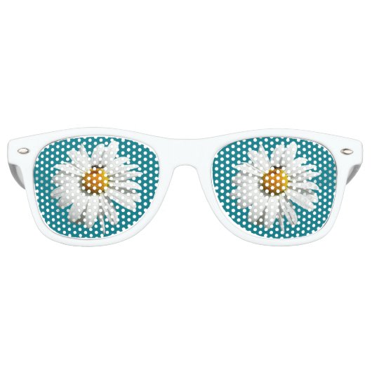 ビーオンデイジーアラスカ夏の自然写真 レトロサングラス (正面)