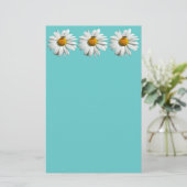 ビーオンデイジーアラスカ夏の自然写真 便箋 (スタンド正面)